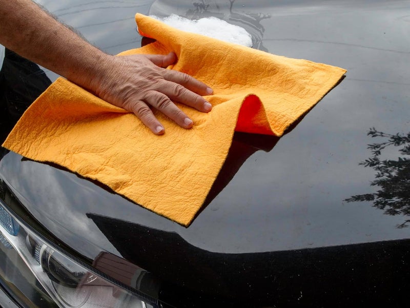 Flinka The Original Reusable Shammy Cloth 20" x 14" - Super Absorbent Chamois Towel - Great for Cars, Boats, Trucks, and RVs - Natural Viscose Sponge Cloth - Eco Friendly (1 Pack) - Image 3